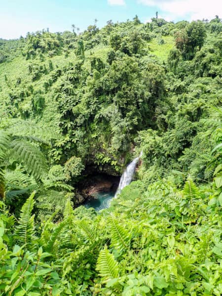 Bouma falls waterfall Fiji